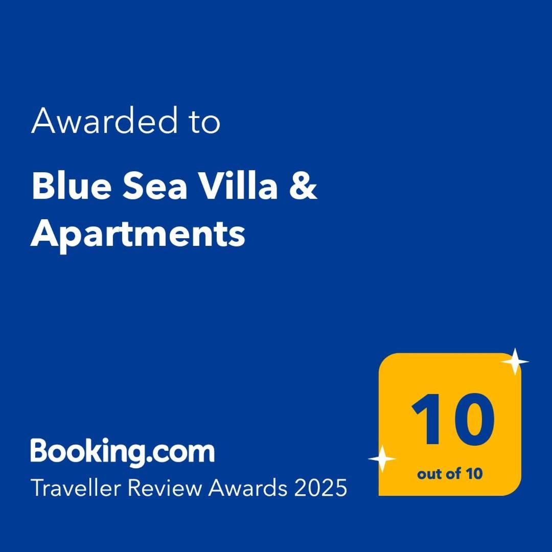 Blue Sea Villa & Apartments Makrýgialos 外观 照片